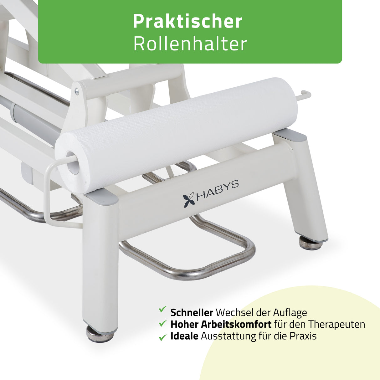 Therapieliege Elektrisch Proxima V2 Ergo | 2-Segmente | Steuerrahmen | 3 Jahre Garantie