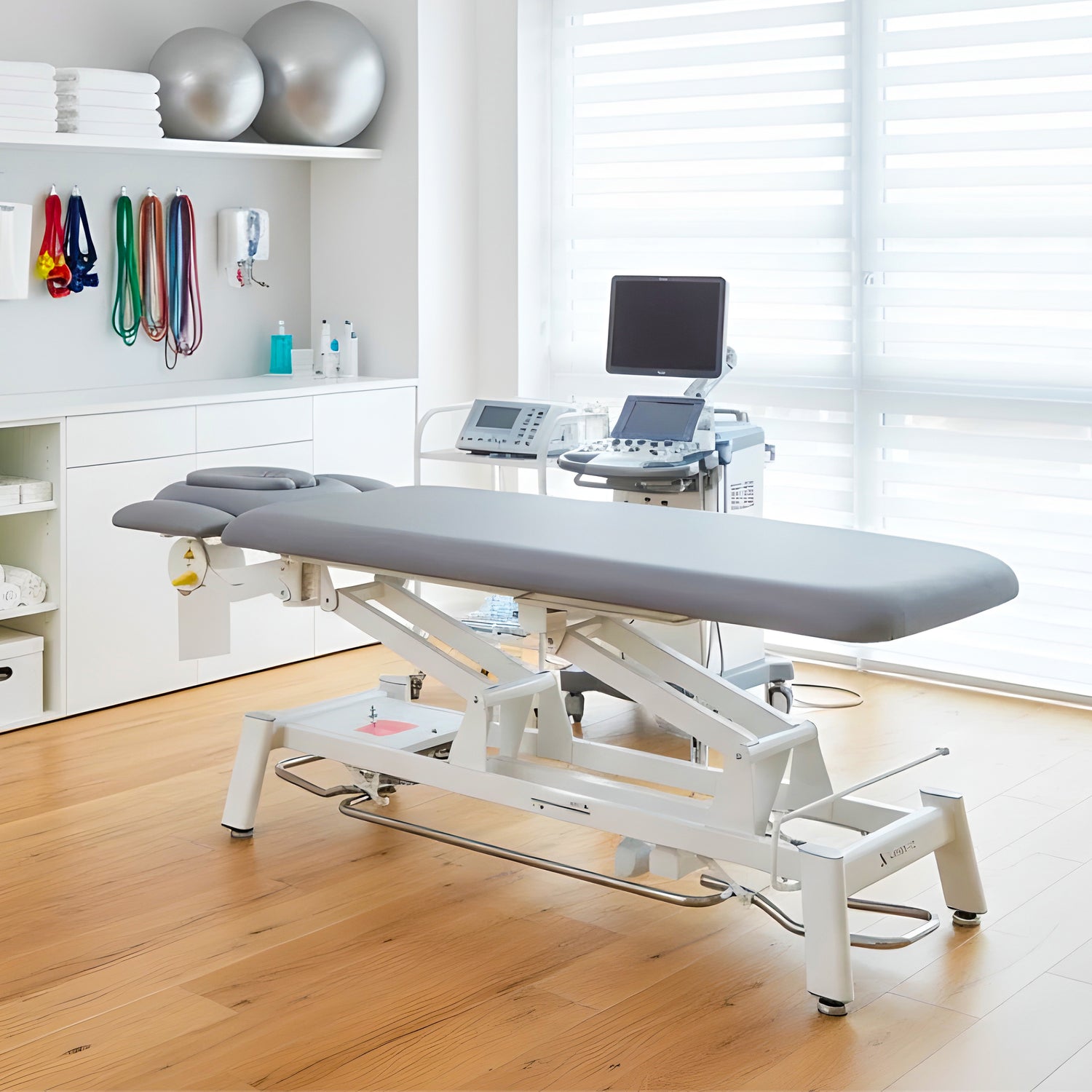 Therapieliege Elektrisch Proxima V4 Ergo | 4-Segmente | Handfernbedienung Steuerrahmen | 3 Jahre Garantie