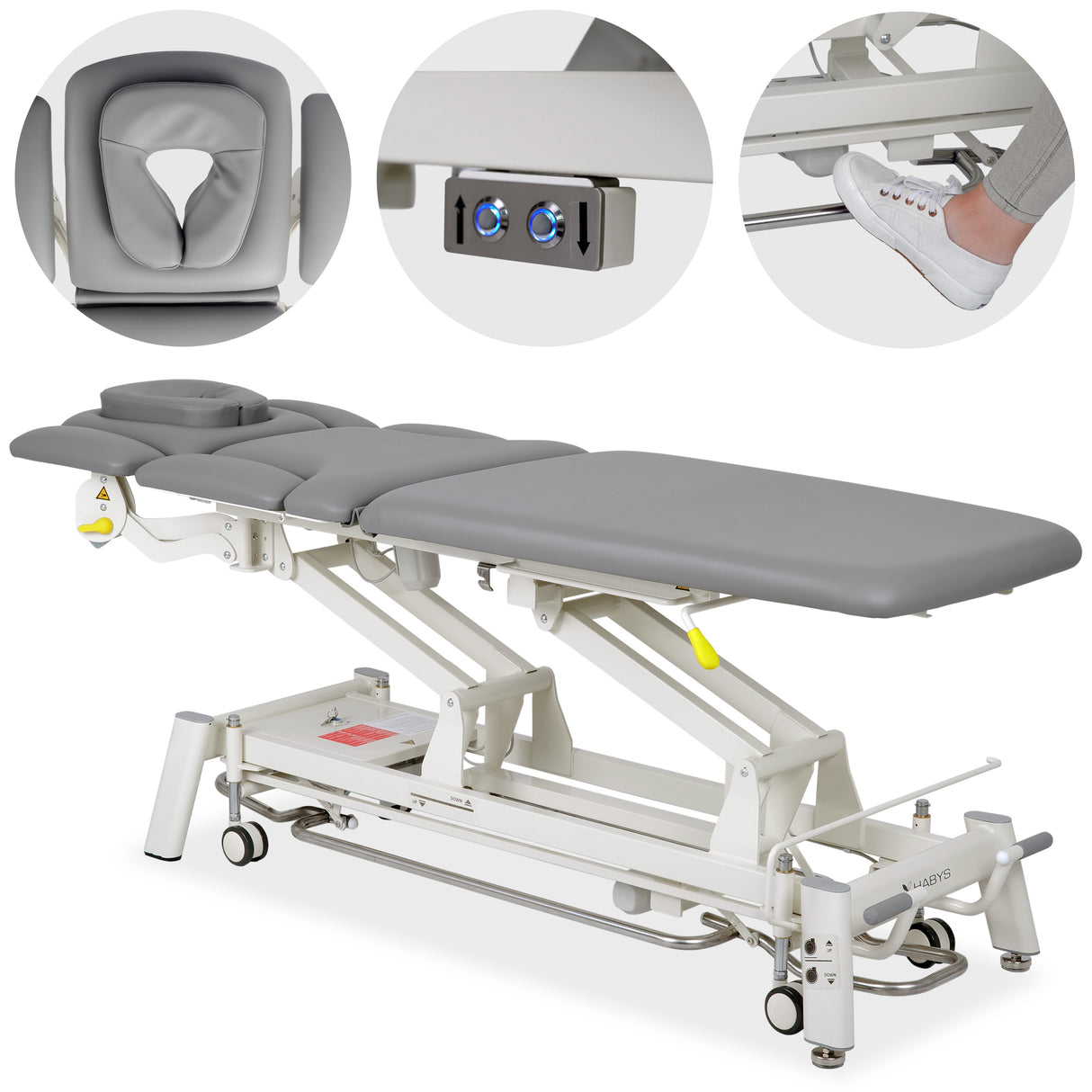 Therapieliege Elektrisch Proxima X7 | 7-Segmente | Steuerrahmen | 3 Jahre Garantie