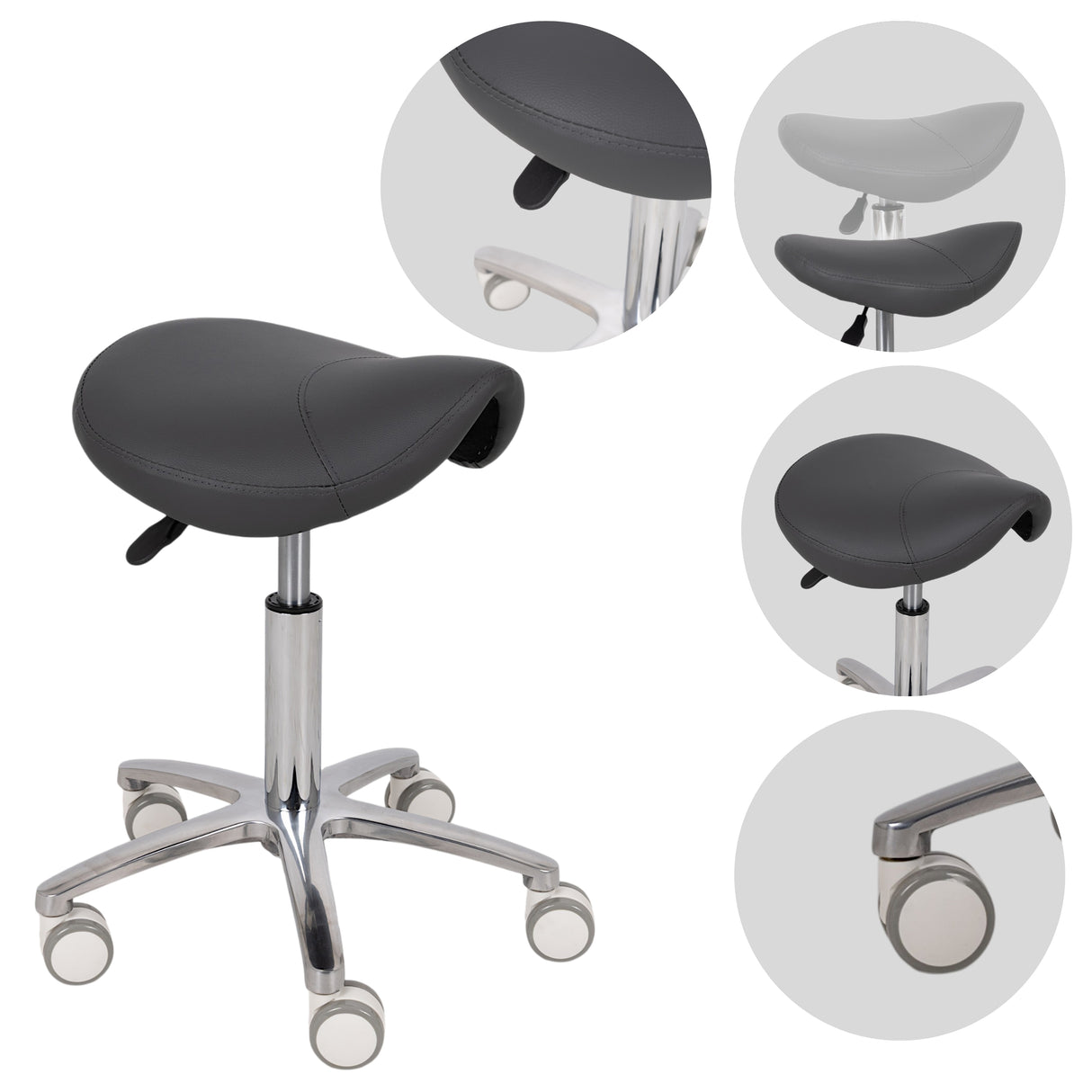 Ergonomische Tabouret Lila