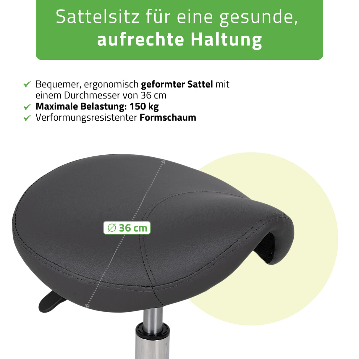 Ergonomische Tabouret Lila
