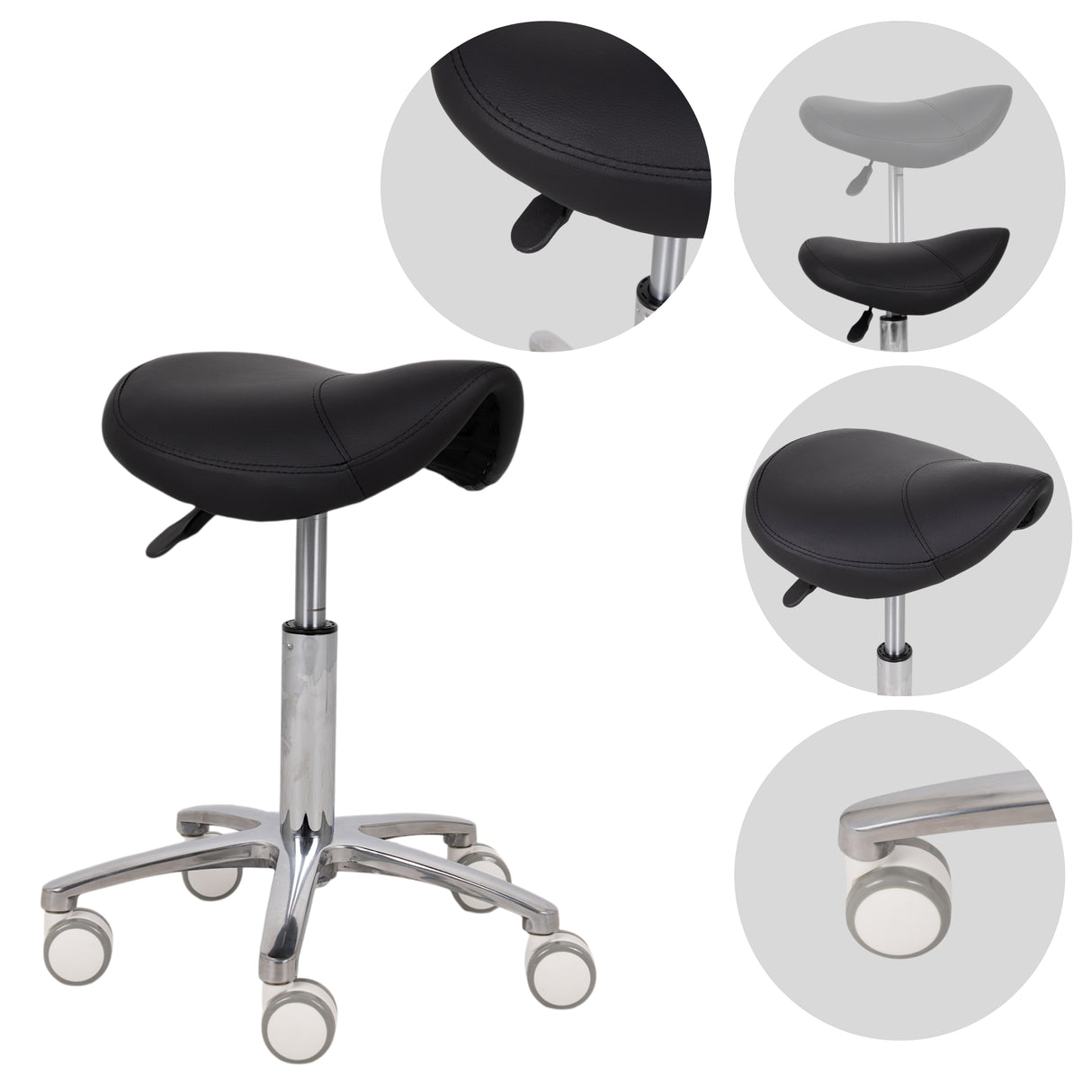 Ergonomische Tabouret Lila