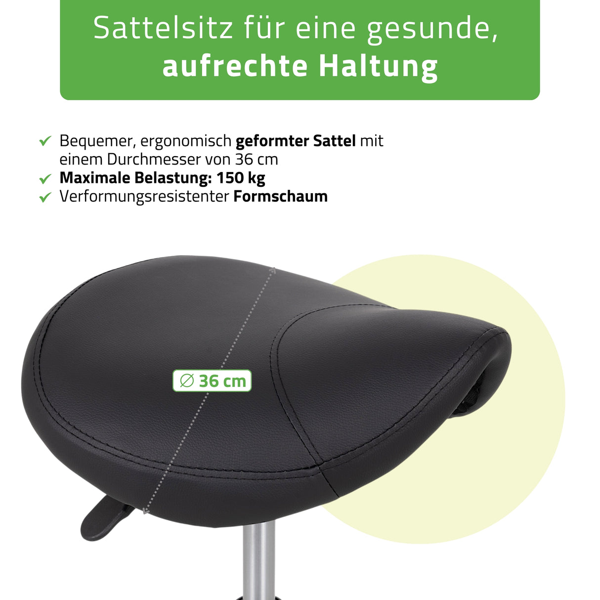 Ergonomische Tabouret Lila