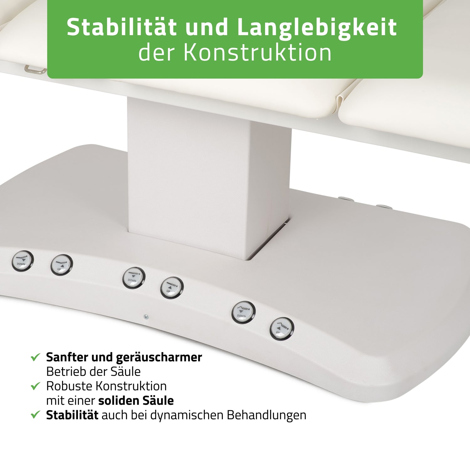 Kosmetikliege Elektrisch mit Heizung | Serenity PRO 4 | für Massage und SPA Anwendungen