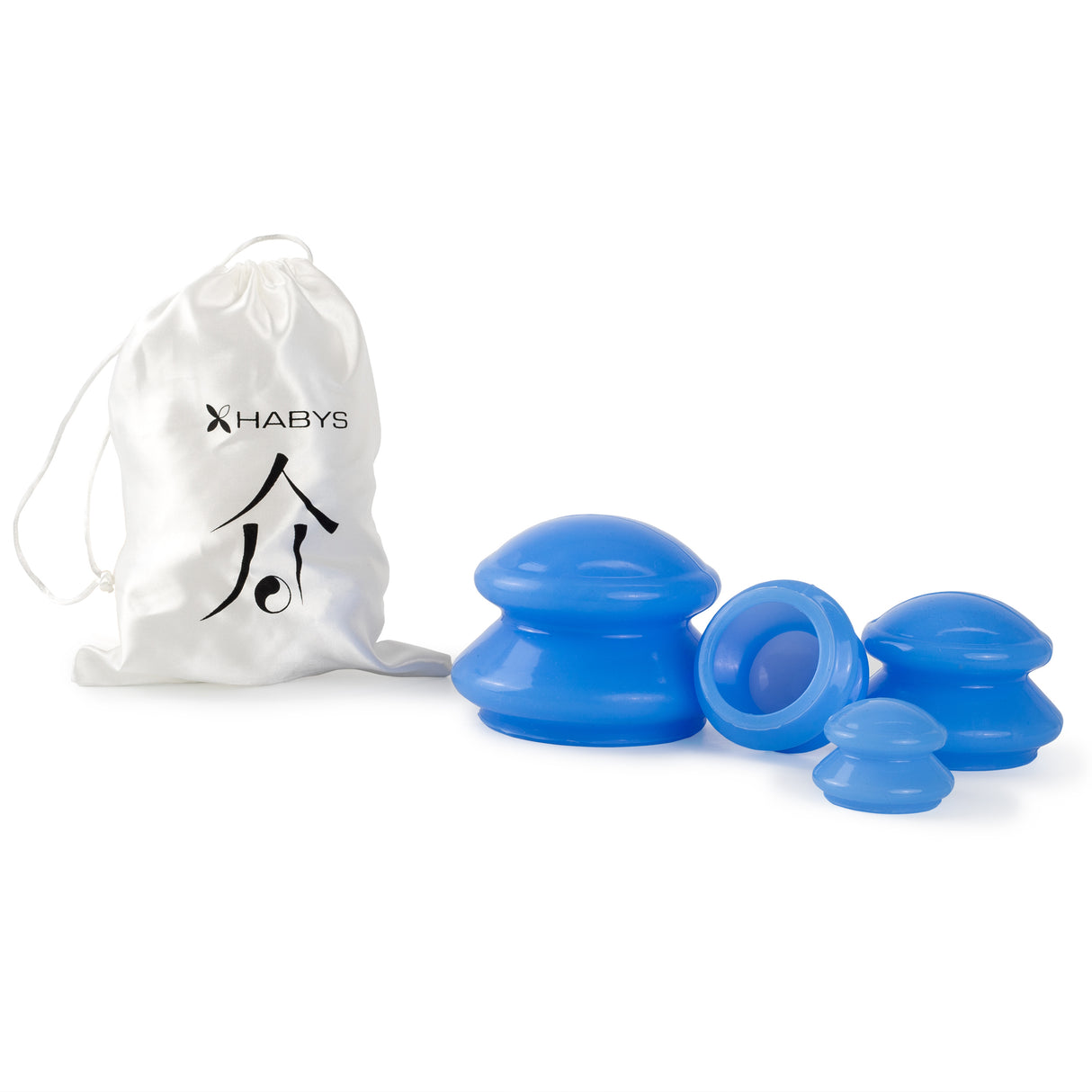 Siliconen Cuppingglazen - 4 stuks