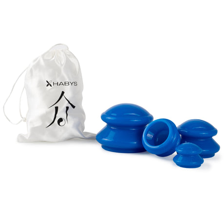 Siliconen Cuppingglazen - 4 stuks