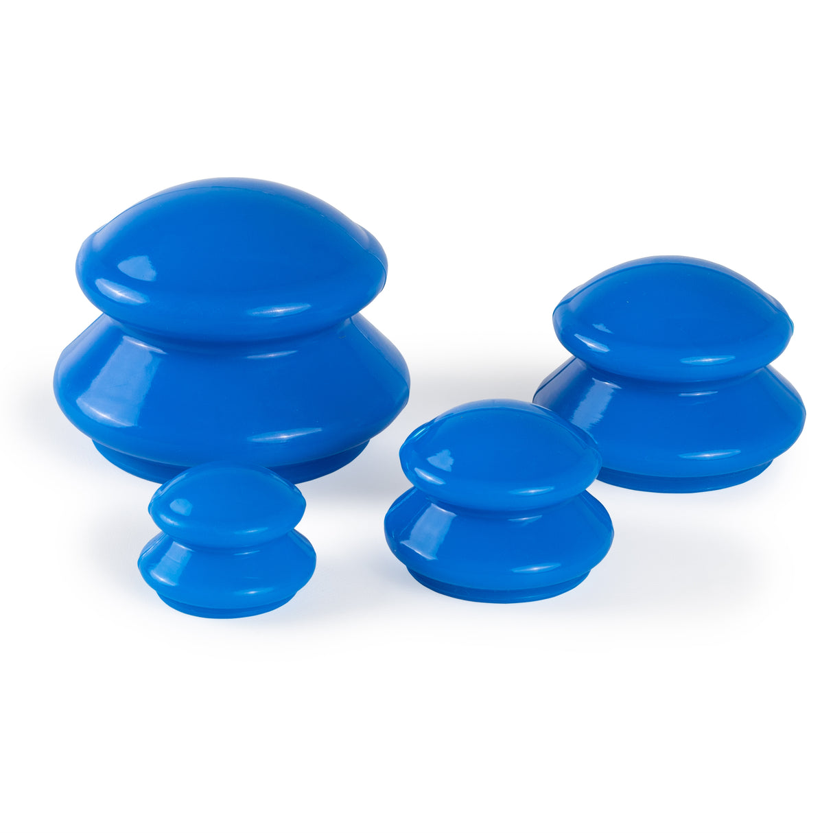Siliconen Cuppingglazen - 4 stuks