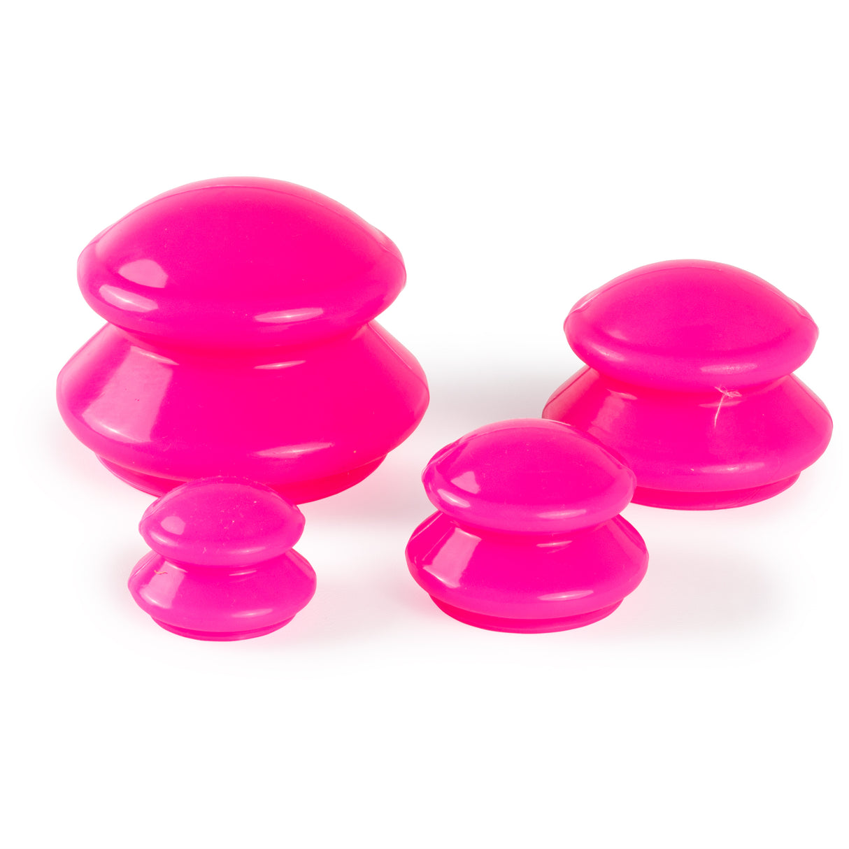 Siliconen Cuppingglazen - 4 stuks