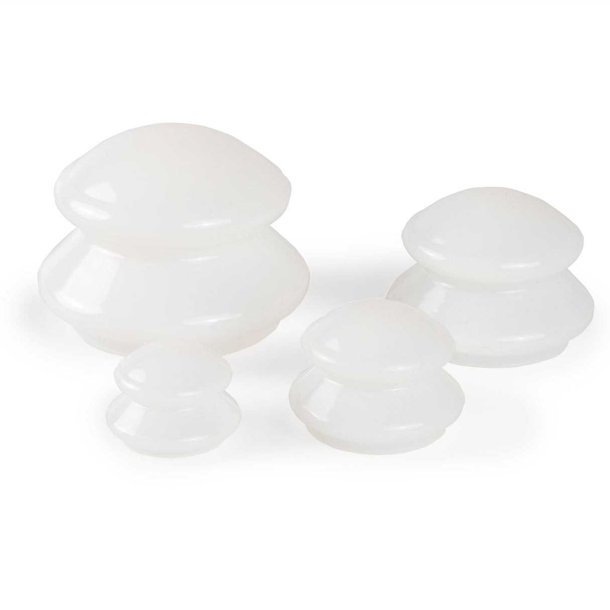 Siliconen Cuppingglazen - 4 stuks