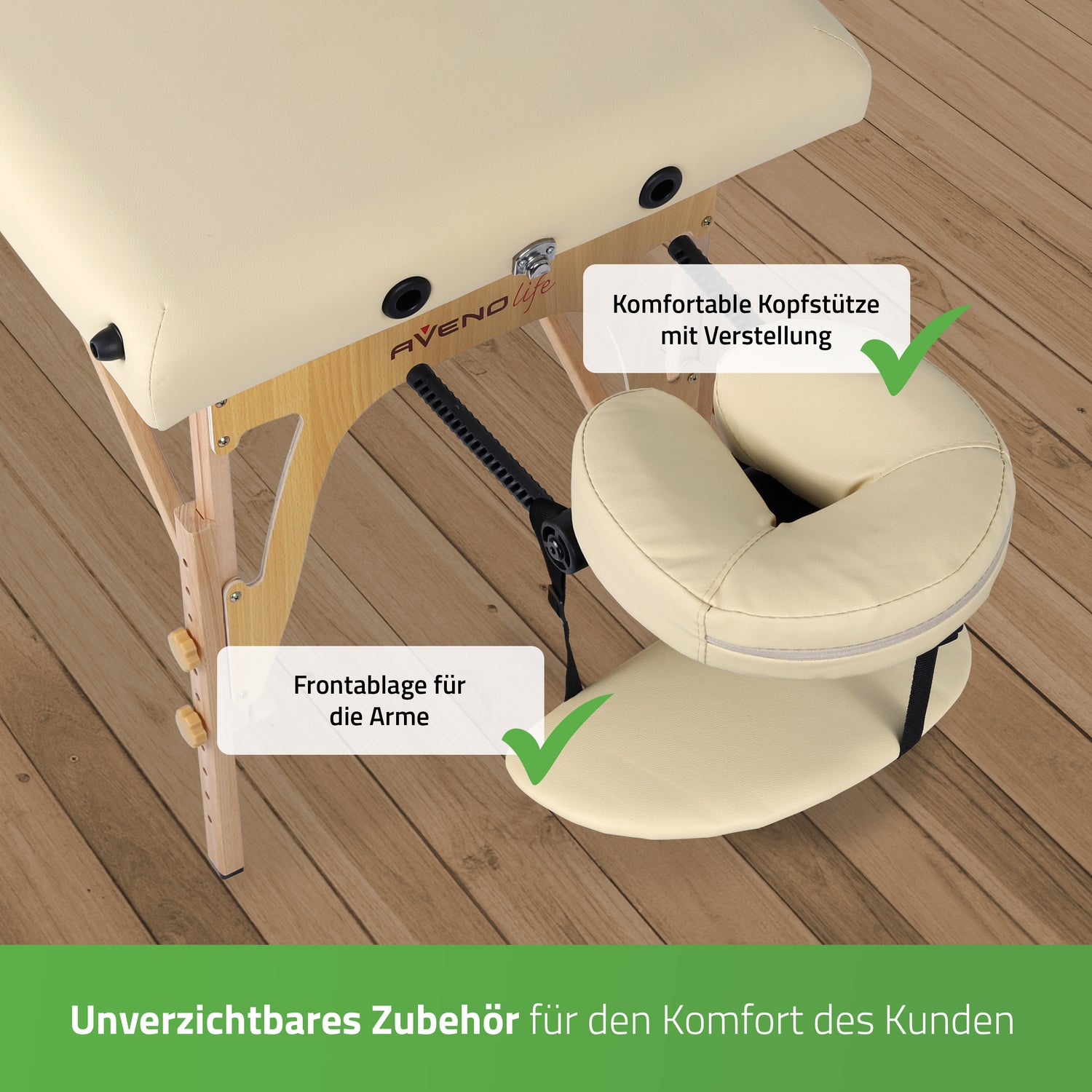 Massageliege Klappbar Sonia Ultralight | Kosmetikliege | 3 Jahre Garantie