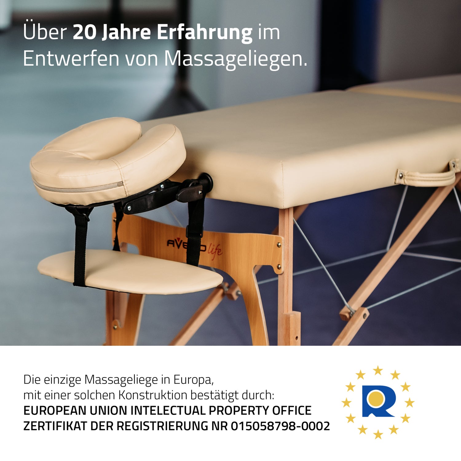 Massageliege Klappbar Sonia Ultralight | Kosmetikliege | 3 Jahre Garantie
