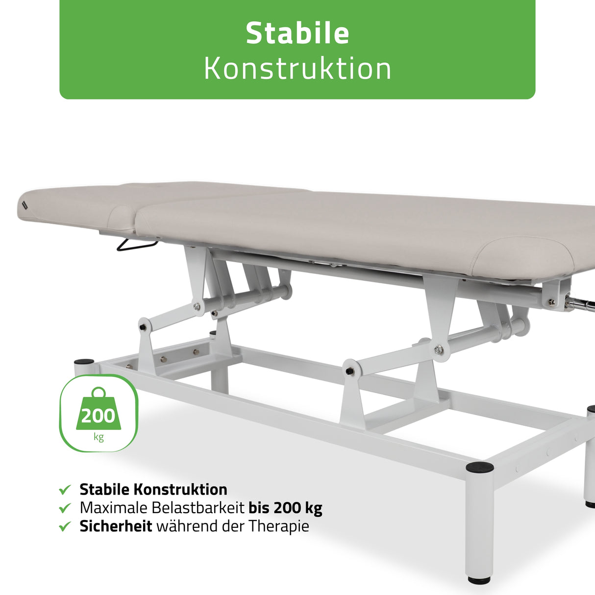 Stationäre Massageliege Vigo 2 | mit Kurbelverstellung