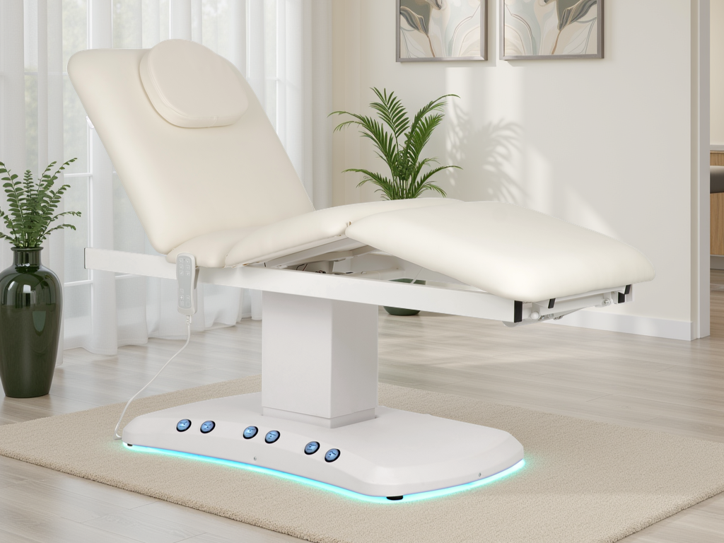 Elektrische Kosmetikliege für SPA-Studios – Komfort, Wärme und Eleganz in einem