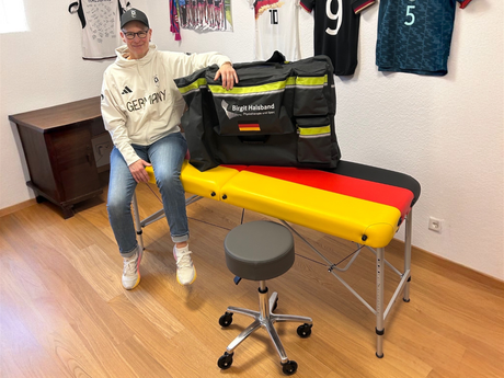 Mobile Massageliege in der Praxis – Interview mit Birgit Halsband, Osteopathin und olympischer Physiotherapeutin