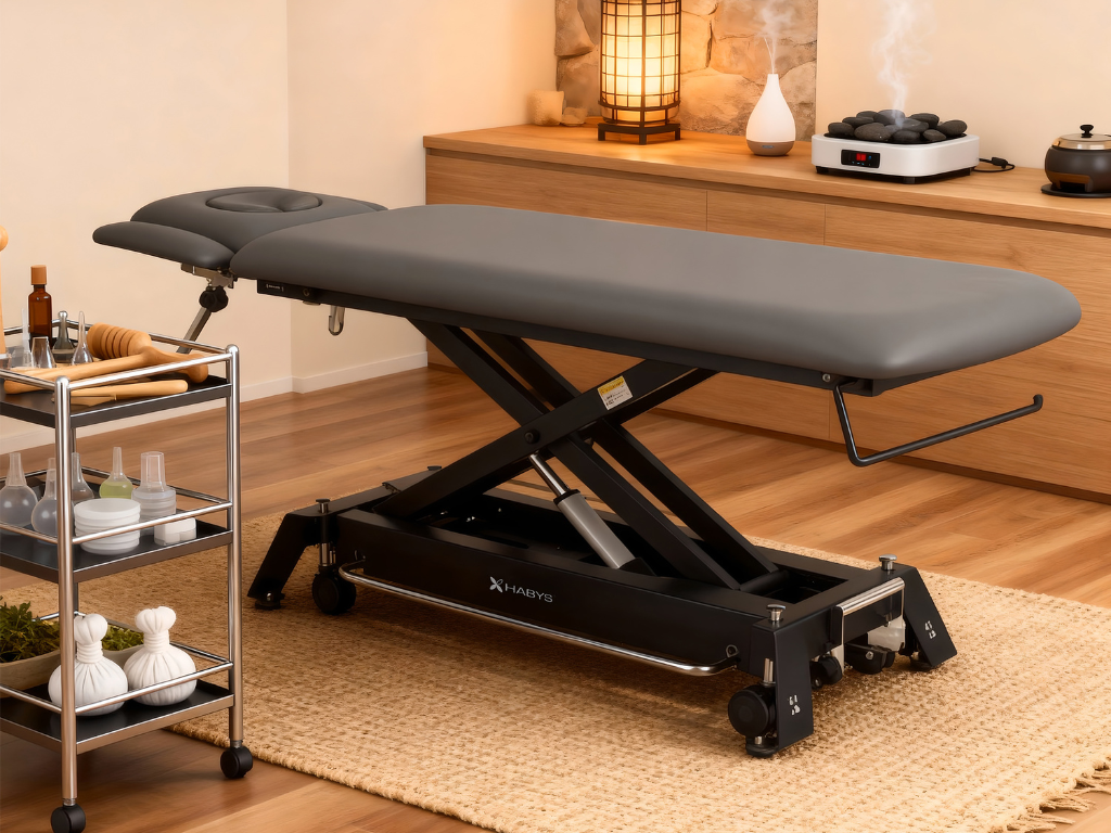 Massageliege elektrisch mit verstärkter Konstruktion – wann ist Stabilität in der Arbeit eines Physiotherapeuten entscheidend?