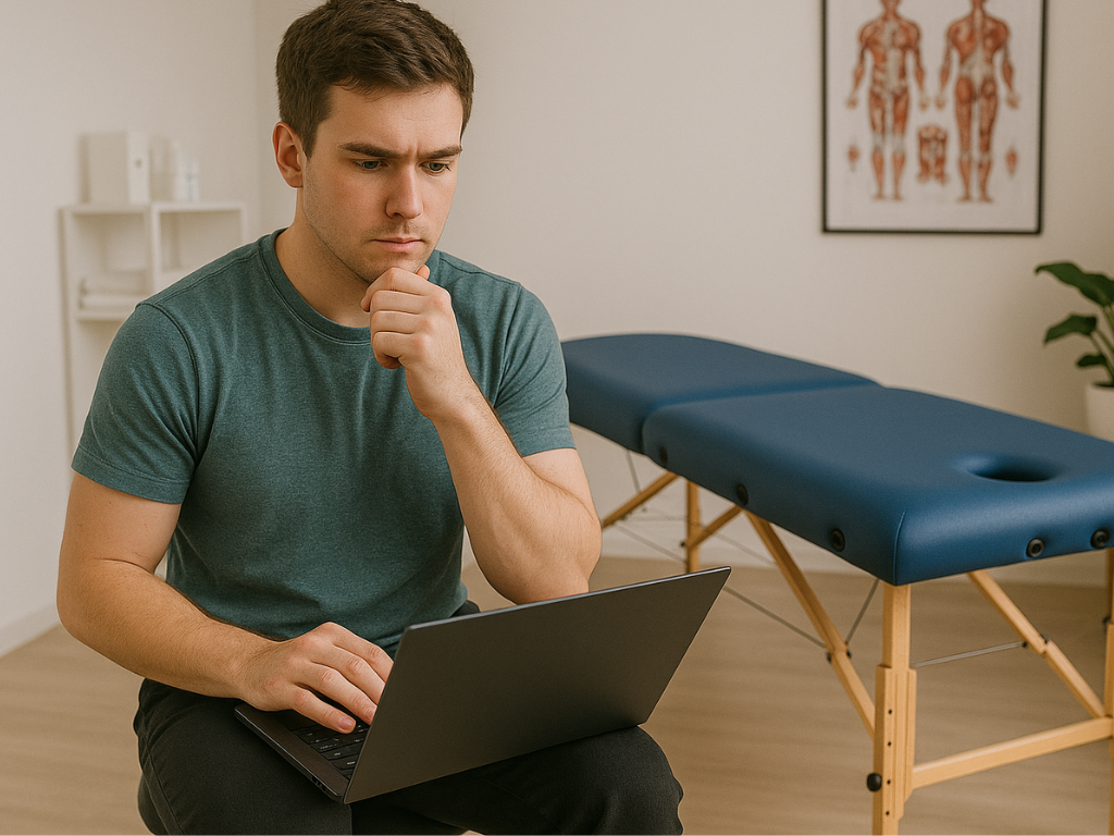 Anfänge in der mobilen Physiotherapie – Wie wählt man seine erste Massageliege?