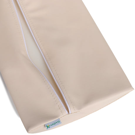 Lenden-Halbrolle für Massage | 40x25x5 | Polsterung Matt Touch