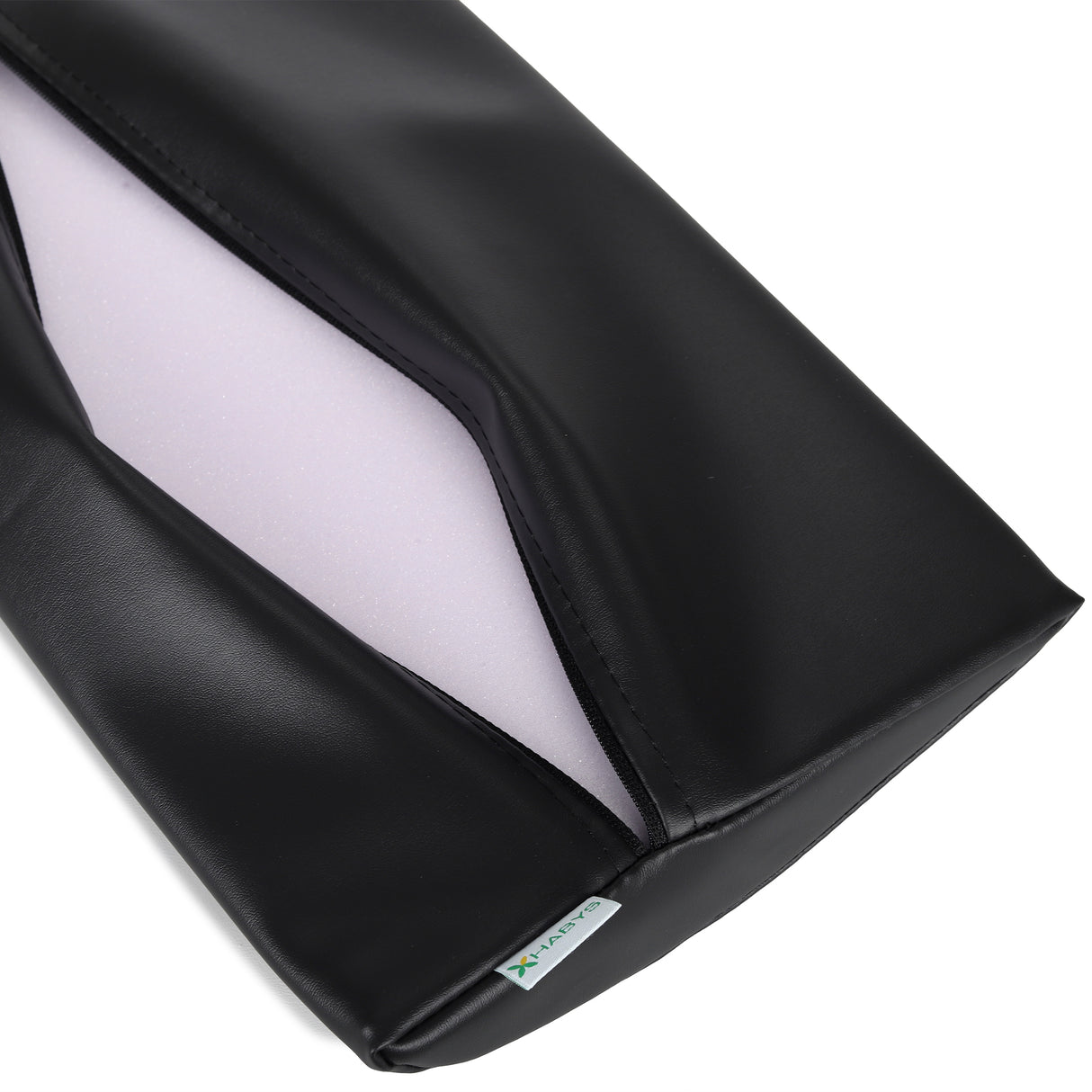 Lenden-Halbrolle für Massage | 40x25x5 | Polsterung Vinyl Flex