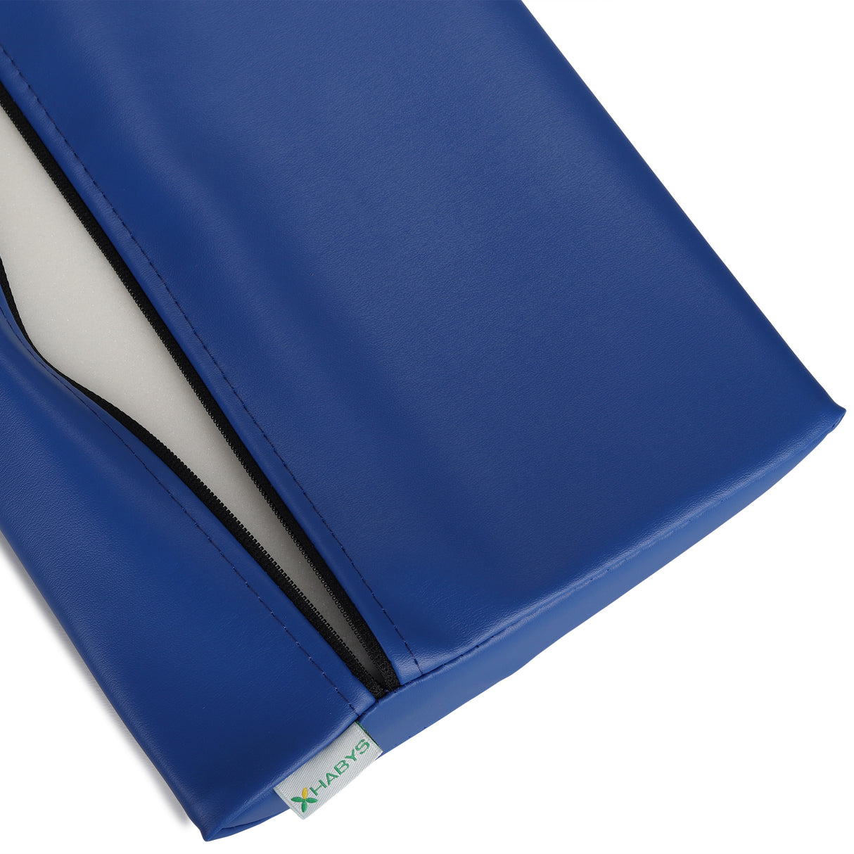 Lenden-Halbrolle für Massage | 40x25x7 | Polsterung Vinyl Flex