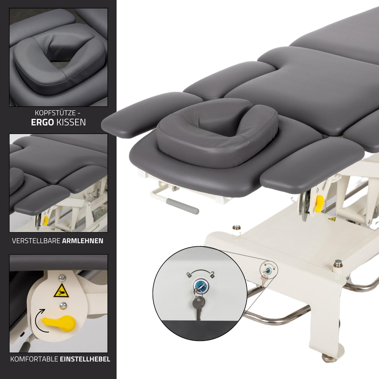 Elektrische Therapietafel Evero X7 Ergo 7-Segmenten