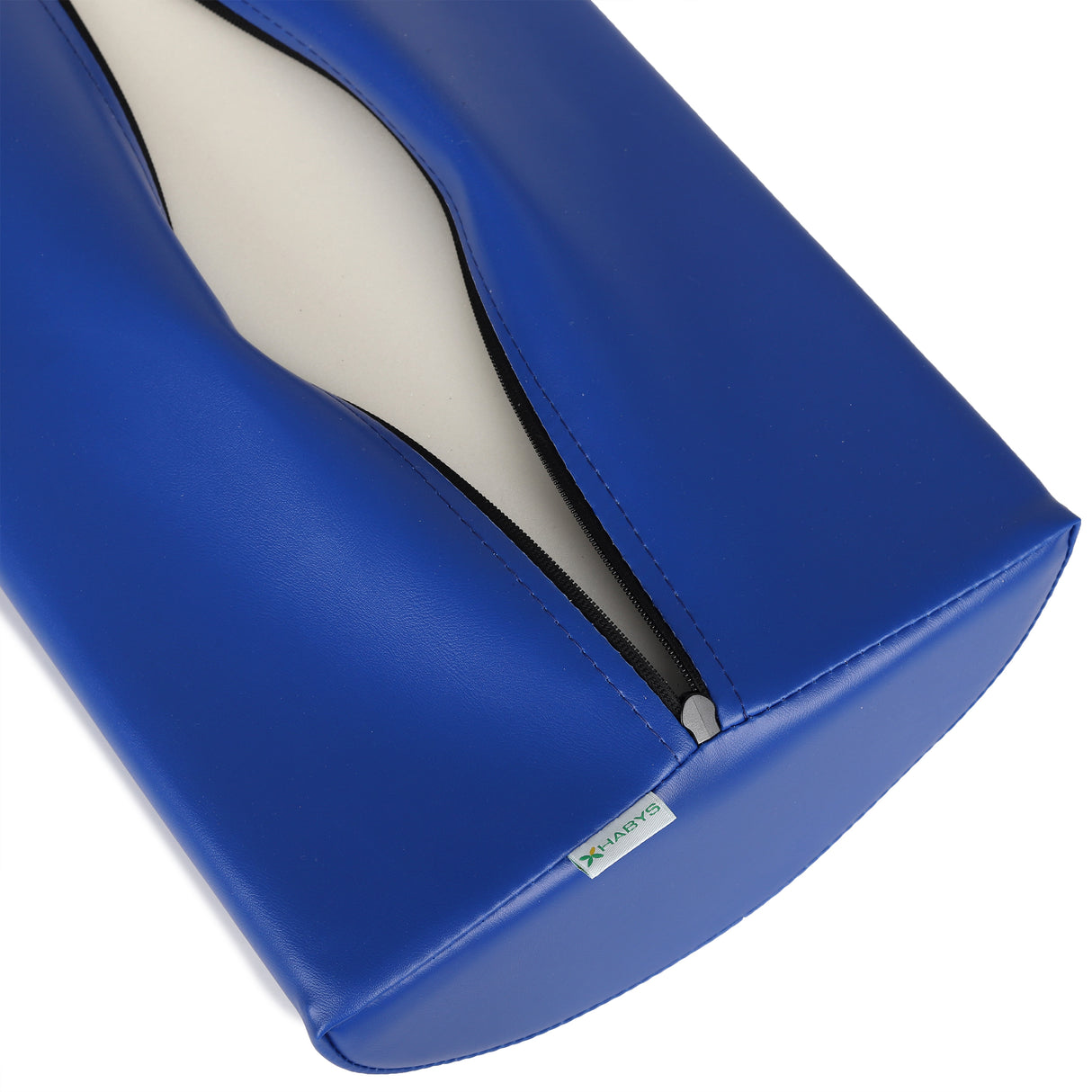 Halbrolle für Massage 60x30x15 | unter die Füße oder das Knie | Polsterung Vinyl Flex