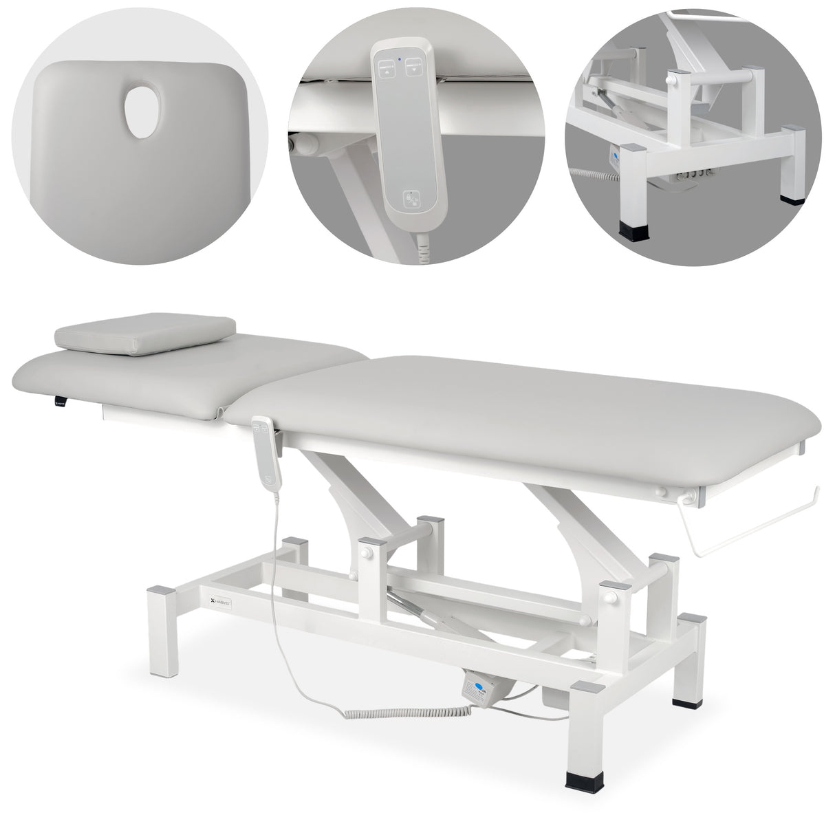 Elektrische Massagetafel Fortis 2 | 2-Segmenten | Handbediening | 3 Jaar Garantie