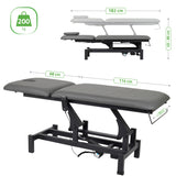 Massageliege Elektrisch Fortis 2 | 2-Segmente | Handfernbedienung | 3 Jahre Garantie