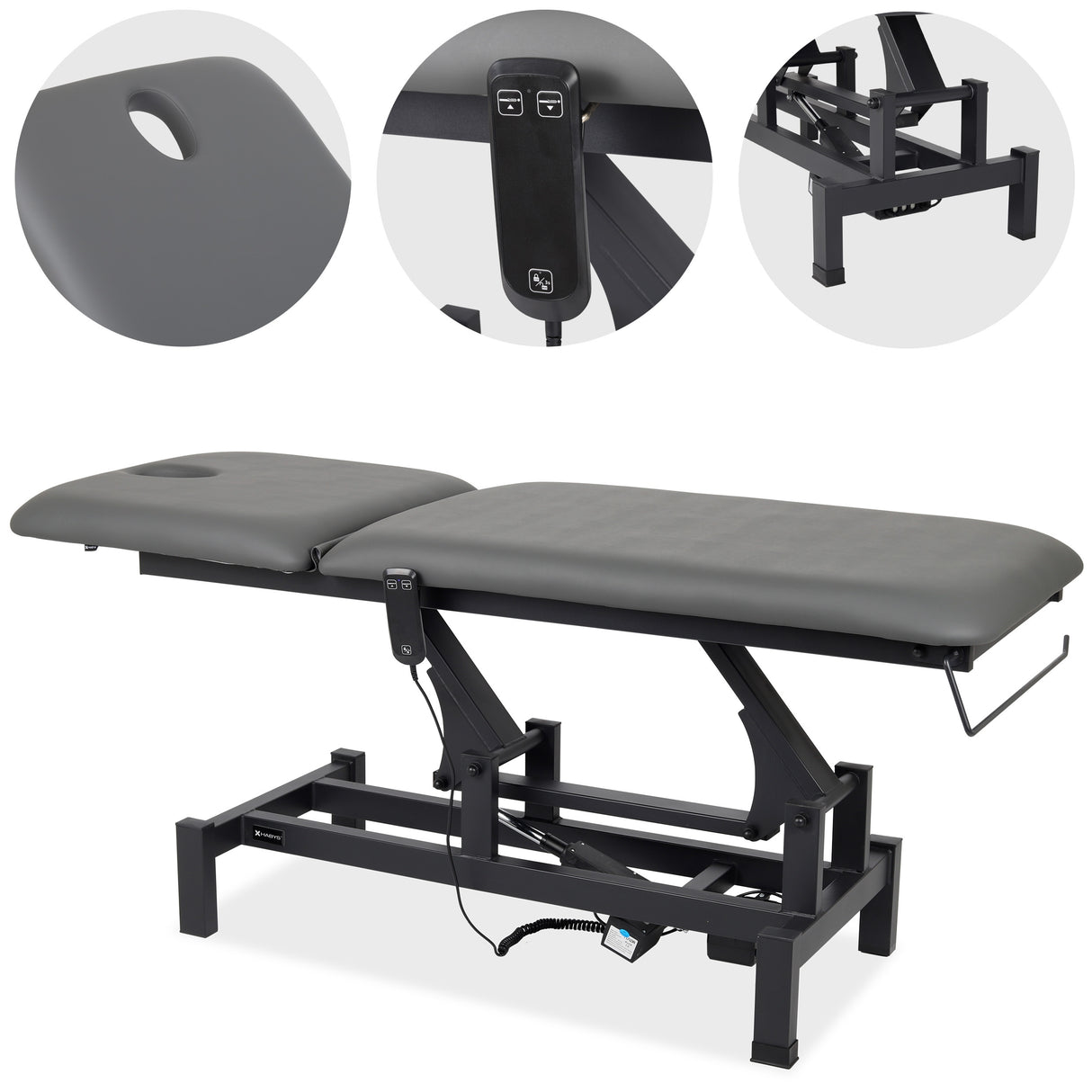 Massageliege Elektrisch Fortis 2 | 2-Segmente | Handfernbedienung | 3 Jahre Garantie