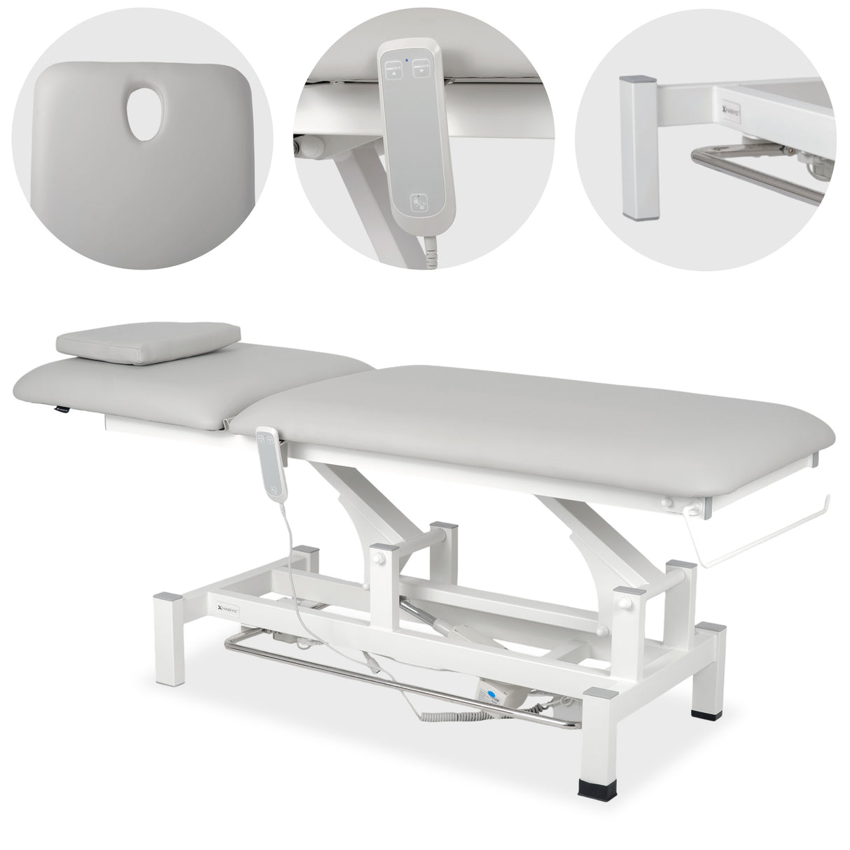 Massageliege Elektrisch Fortis 2 | 2-Segmente | Handfernbedienung Steuerrahmen | 3 Jahre Garantie