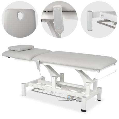 Massageliege Elektrisch Fortis 2 | 2-Segmente | Handfernbedienung Steuerrahmen | 3 Jahre Garantie