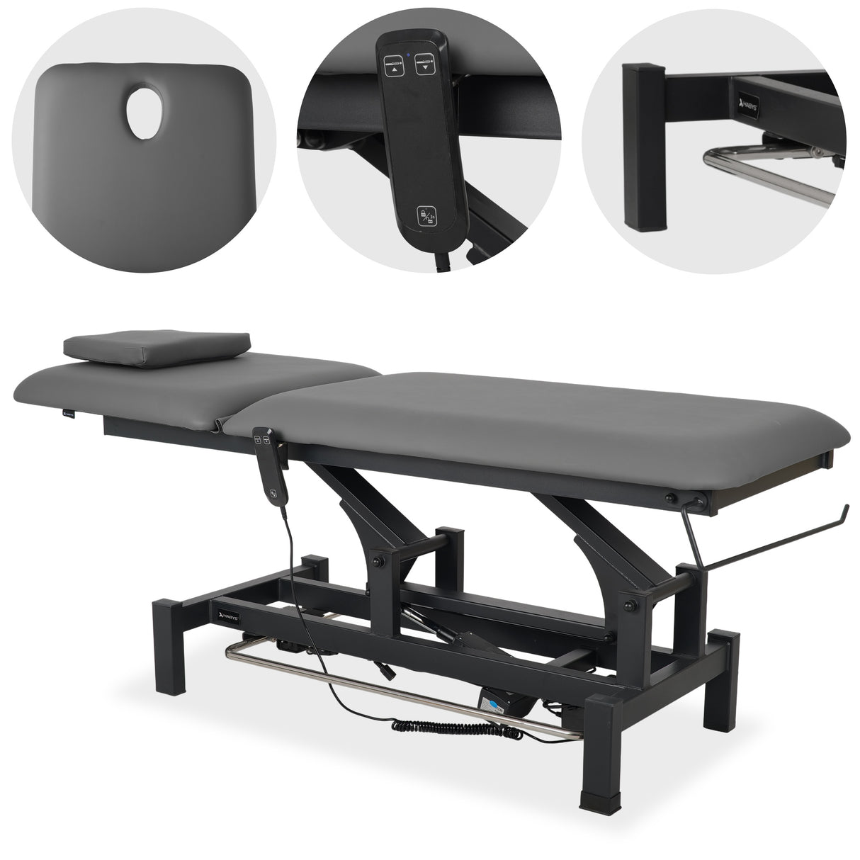 Massageliege Elektrisch Fortis 2 | 2-Segmente | Handfernbedienung Steuerrahmen | 3 Jahre Garantie