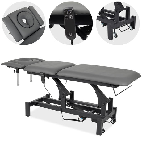 Elektrische Massagetafel Fortis 5 Ergo | 5-Segmenten | Handbediening | 3 Jaar Garantie