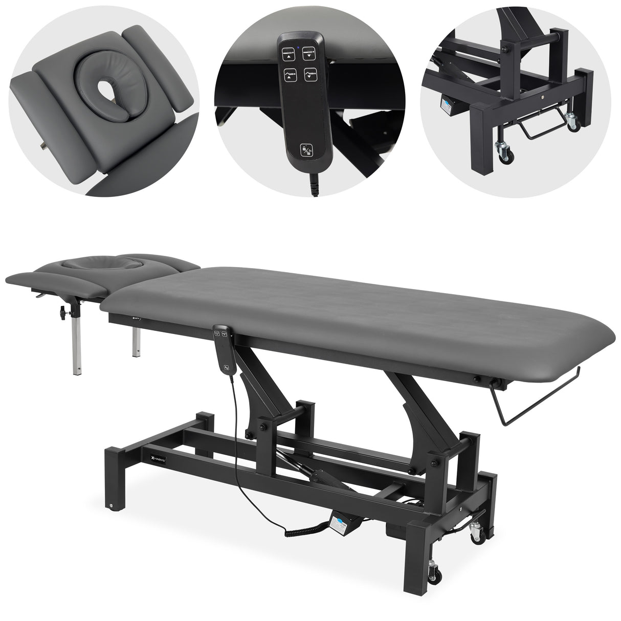 Massageliege Elektrisch Fortis 4 Ergo | 4-Segmente | Handfernbedienung | 3 Jahre Garantie