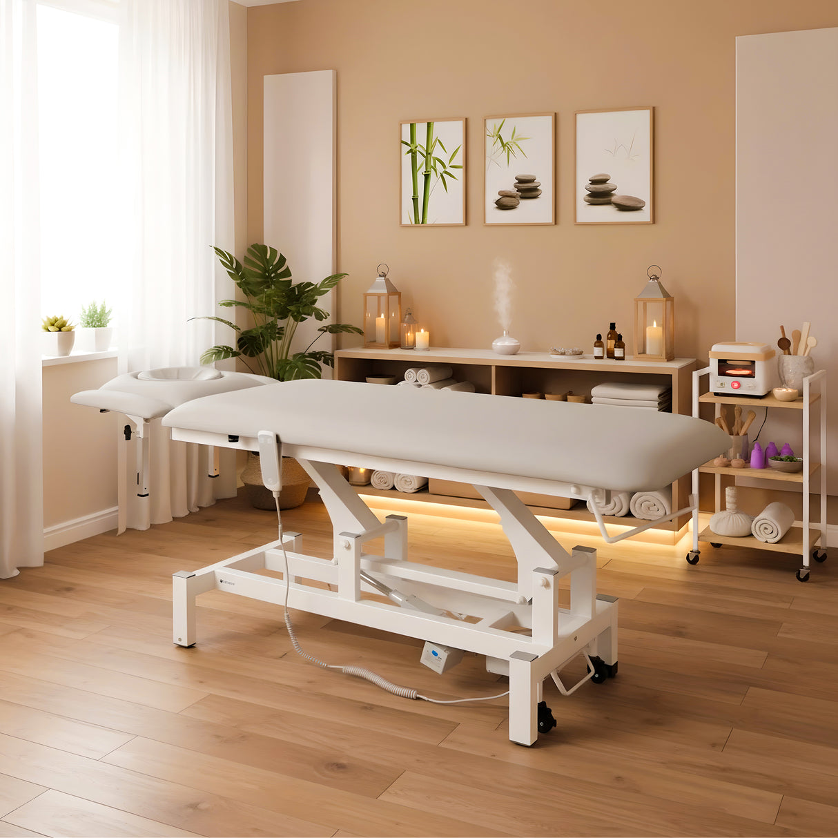 Massageliege Elektrisch Fortis 4 Ergo | 4-Segmente | Handfernbedienung | 3 Jahre Garantie