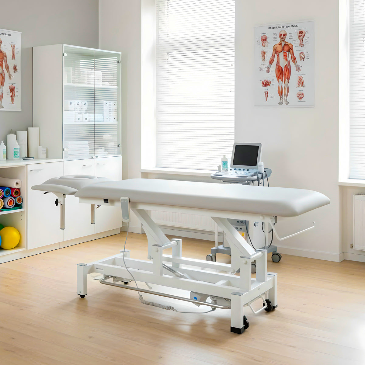 Elektrische massagetafel Fortis 4 Ergo | 4-Segmenten | Handbediening Bedieningsframe | 3 jaar garantie
