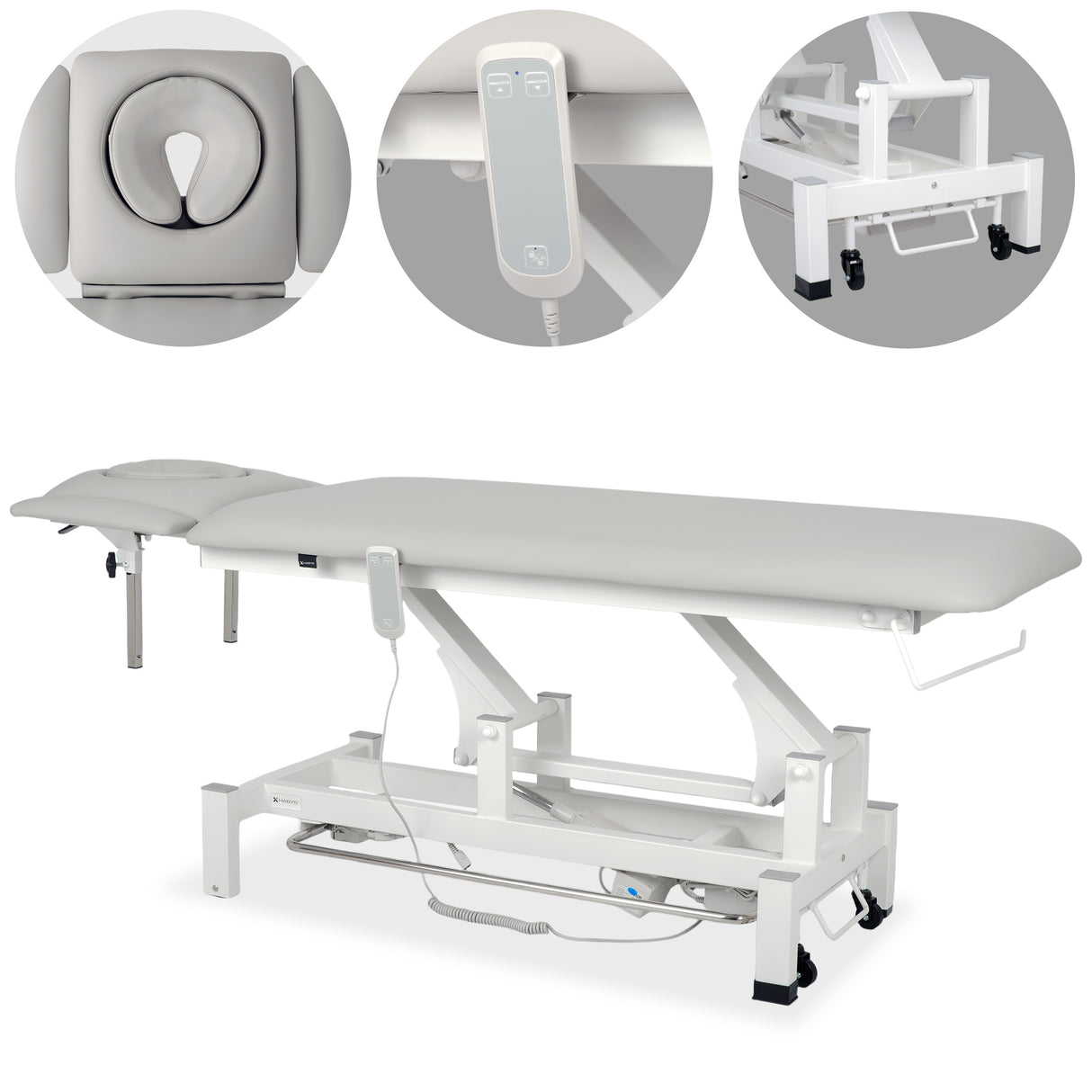 Massageliege Elektrisch Fortis 4 Ergo | 4-Segmente | Handfernbedienung Steuerrahmen | 3 Jahre Garantie