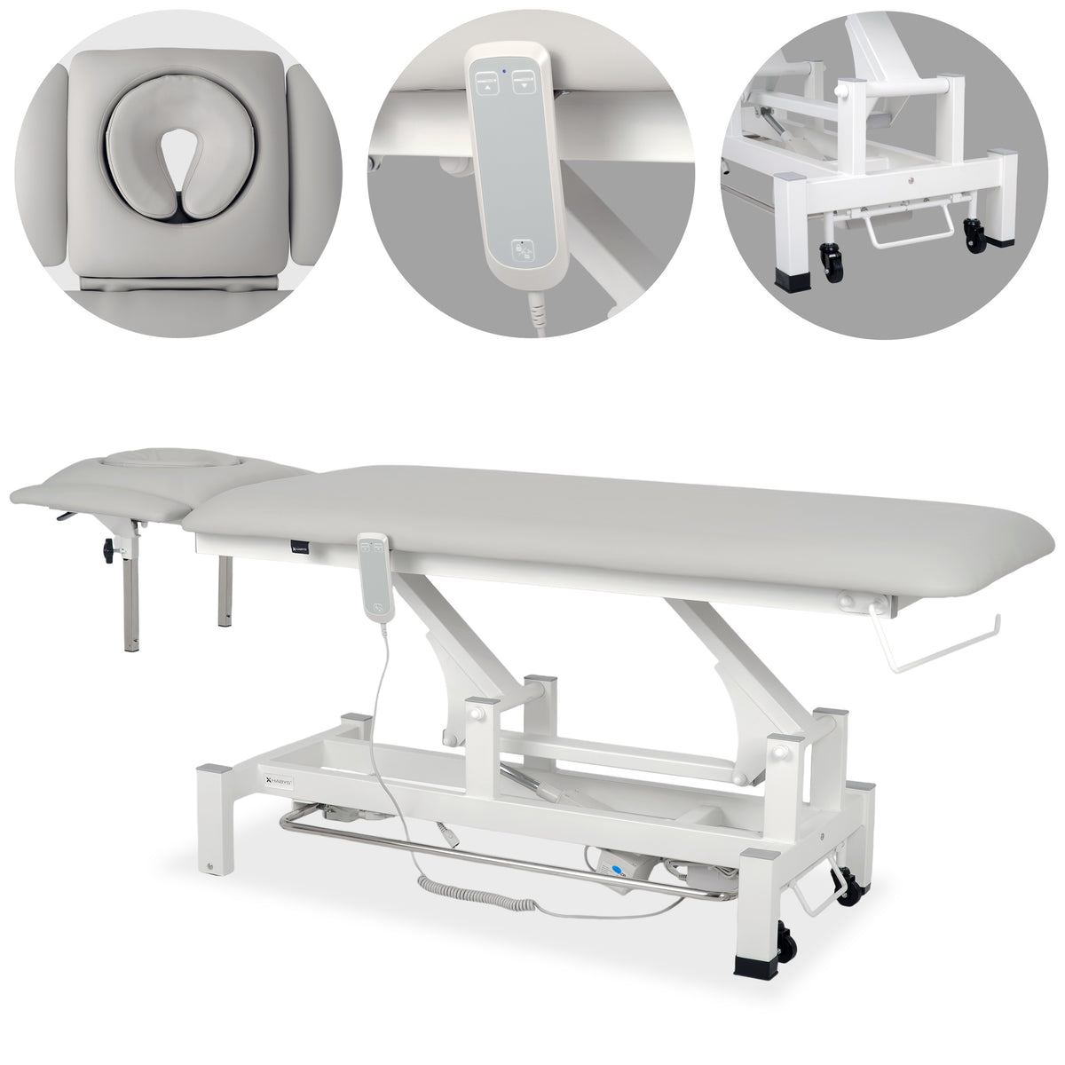 Elektrische massagetafel Fortis 4 Ergo | 4-Segmenten | Handbediening Bedieningsframe | 3 jaar garantie