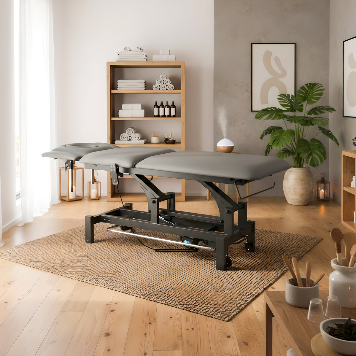 Elektrische Massagetafel Fortis 5 Ergo | 5-Segmenten | Handbediening Bedieningsframe | 3 Jaar Garantie