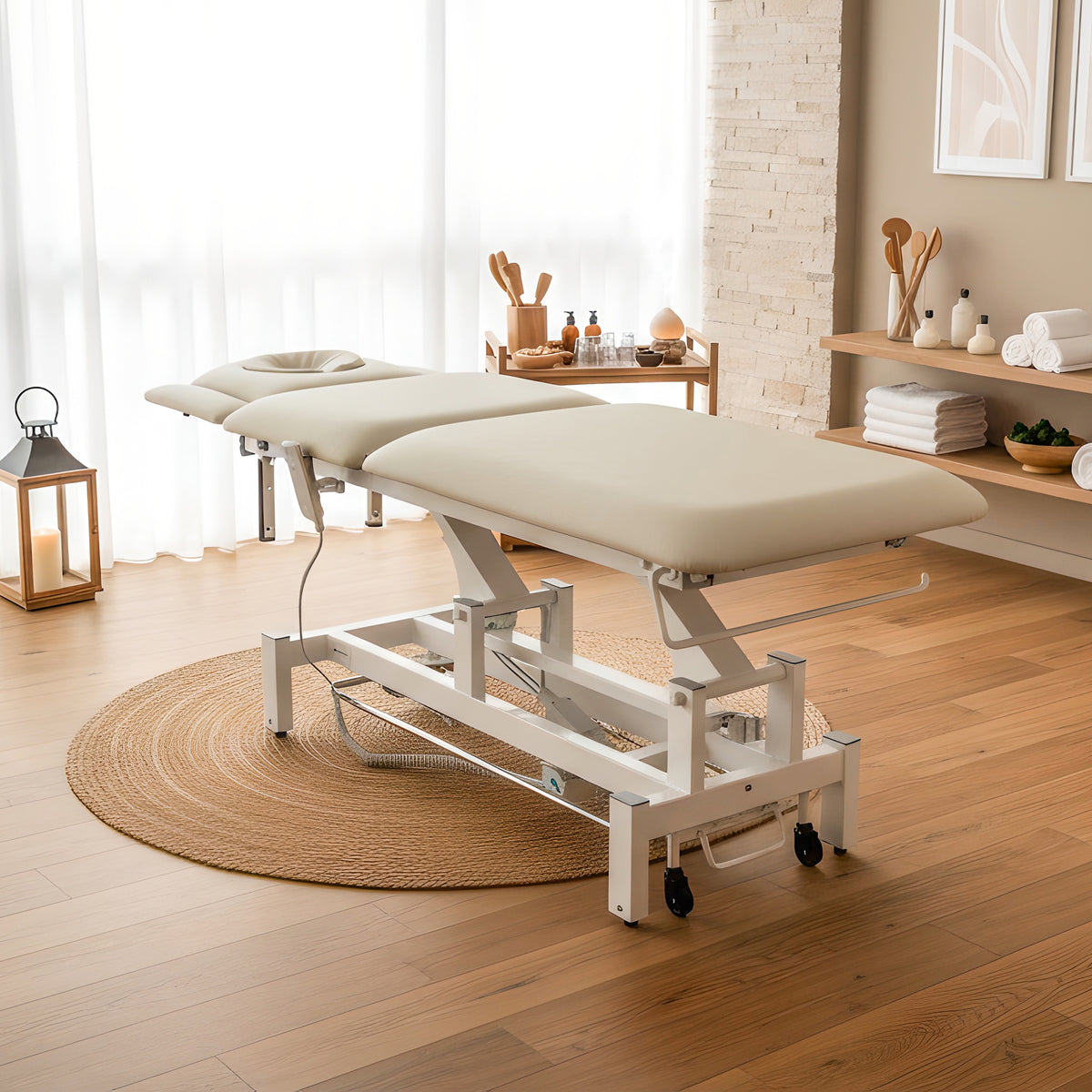 Elektrische Massagetafel Fortis 5 Ergo | 5-Segmenten | Handbediening Bedieningsframe | 3 Jaar Garantie