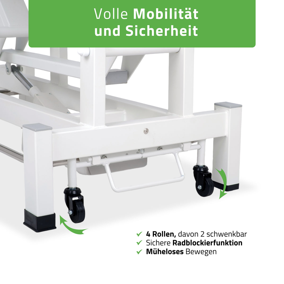 Elektrische Massagetafel Fortis 5 Ergo | 5-Segmenten | Handbediening Bedieningsframe | 3 Jaar Garantie