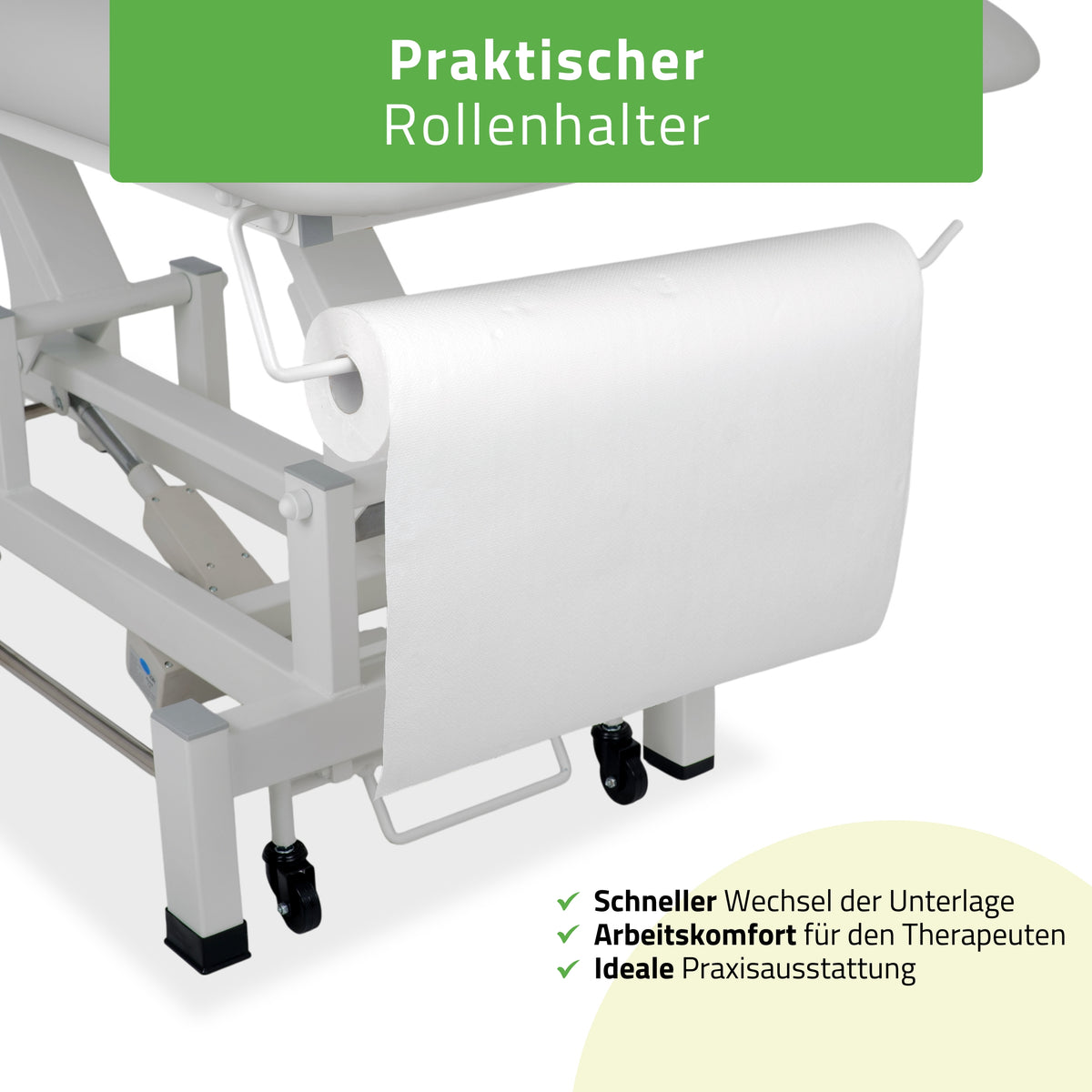 Elektrische Massagetafel Fortis 5 Ergo | 5-Segmenten | Handbediening Bedieningsframe | 3 Jaar Garantie