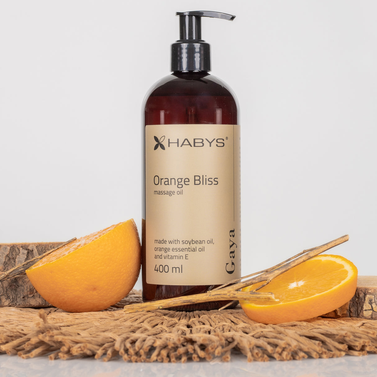 Massageöl Gaya, Orange Bliss, 400 ml