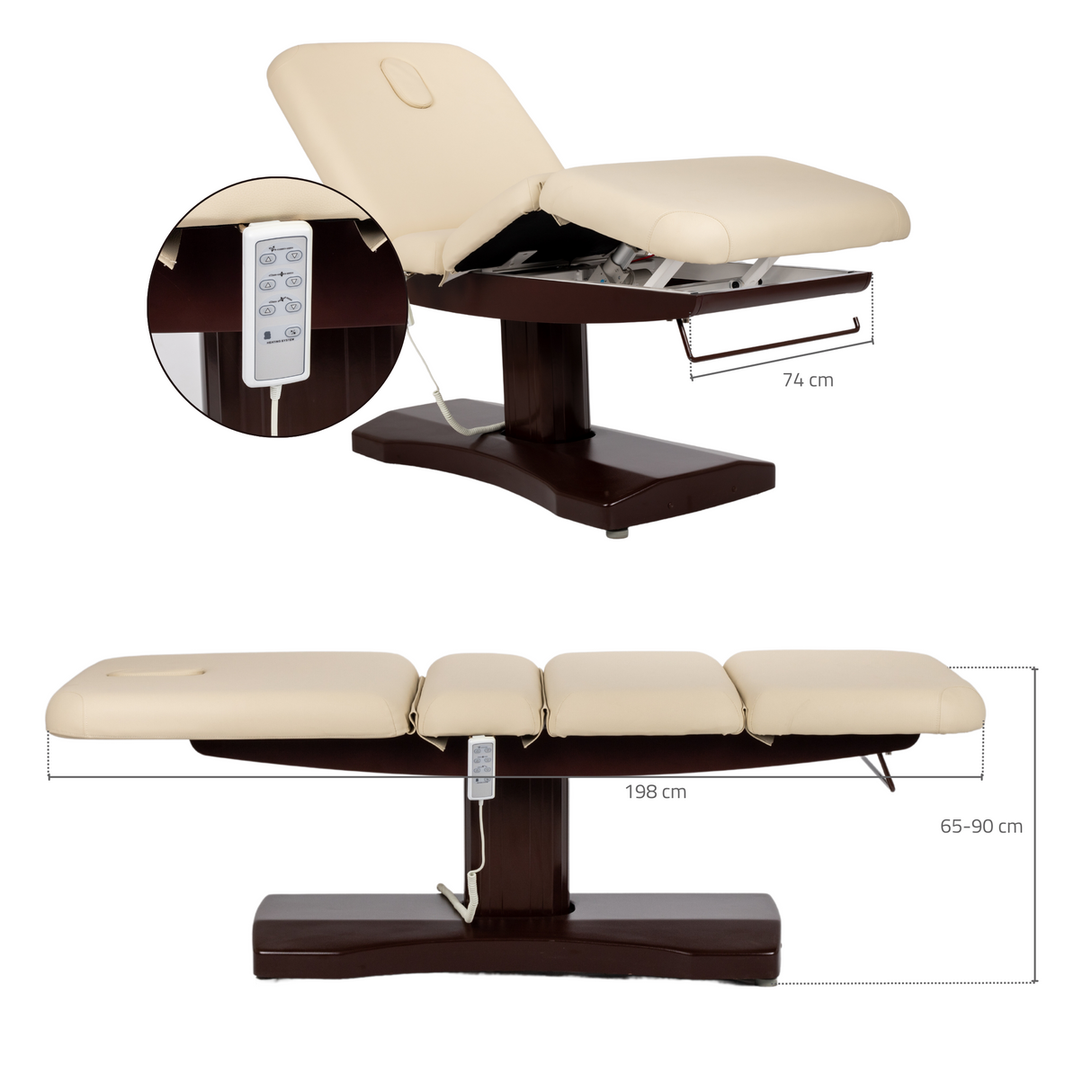 Massageliege Elektrisch Spa mit Heizung Libra 4 | 3 Jahre Garantie