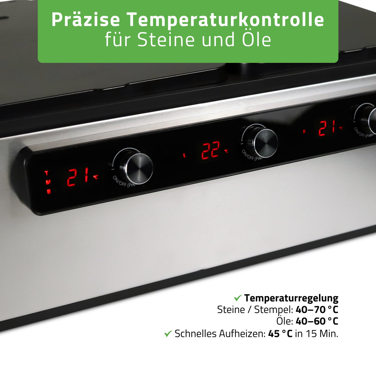 Multifunctionele Hot Stone Heater | voor Massagestenen en Oliën