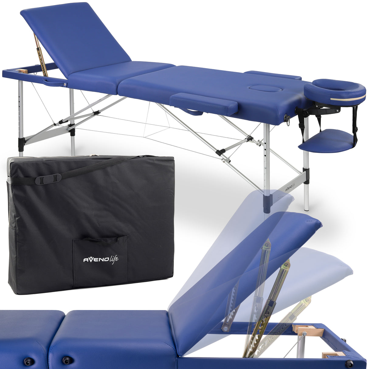 Massagetafel Inklapbaar Adele | Cosmetische Massagetafel