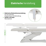 Kosmetikliege Elektrisch mit Heizung Camilla Ergo 2 | 3 Jahre Garantie