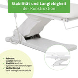 Kosmetikliege Elektrisch mit Heizung Camilla Ergo 2 | 3 Jahre Garantie
