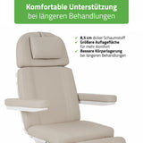 Kosmetikliege Elektrisch Tavia | Kosmetiksessel mit elektrischer Verstellung | Handfernbedienung | 3 Jahre Garantie