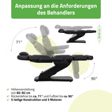 Kosmetikliege Elektrisch Tavia | Kosmetiksessel mit elektrischer Verstellung | Handfernbedienung | 3 Jahre Garantie