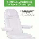 Kosmetikliege Elektrisch Tavia | Kosmetiksessel mit elektrischer Verstellung | Handfernbedienung | 3 Jahre Garantie